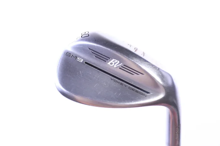 Used Titleist Vokey SM9 Tour Chrome Lob Wedge – Right-Handed – 60 Degrees – Wedge Flex