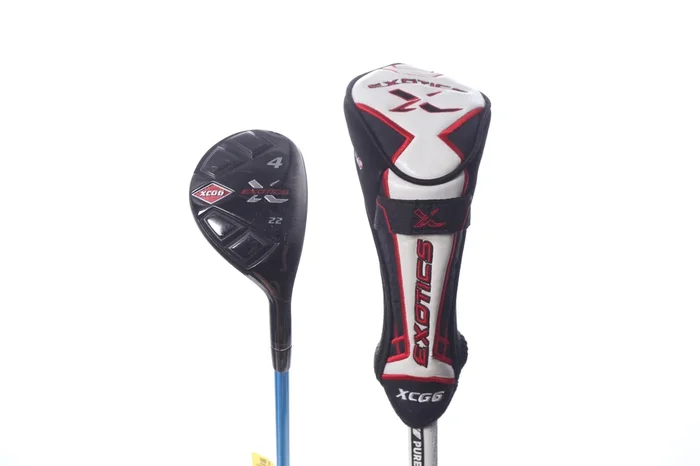Used Tour Edge Exotics XCG-6 4H Hybrid – Right-Handed – 22 Degrees – Stiff Flex