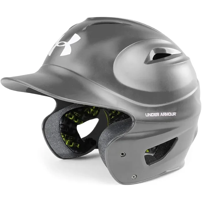 Used Under Armour Matte Molded Batting Helmet-Youth-Graphite