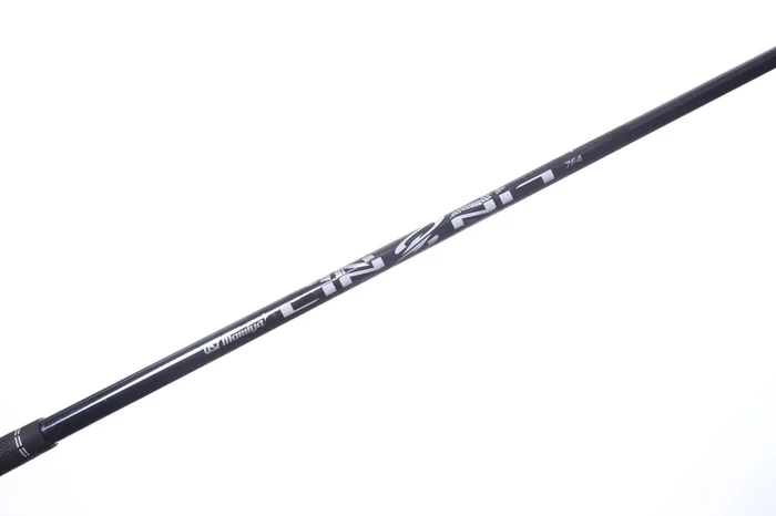 Used Ust Mamiya Lin-Q M40X TSPX Black Driver Stiff Graphite Driver Shaft – 45 in – TaylorMade Adapter Adapter