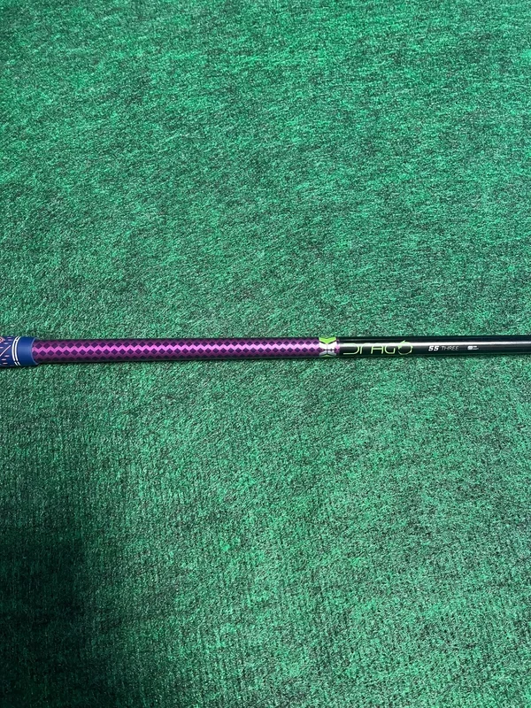 Used VA Composites Drago Regular Graphite Driver Shaft – 44 in – Ping Adapter