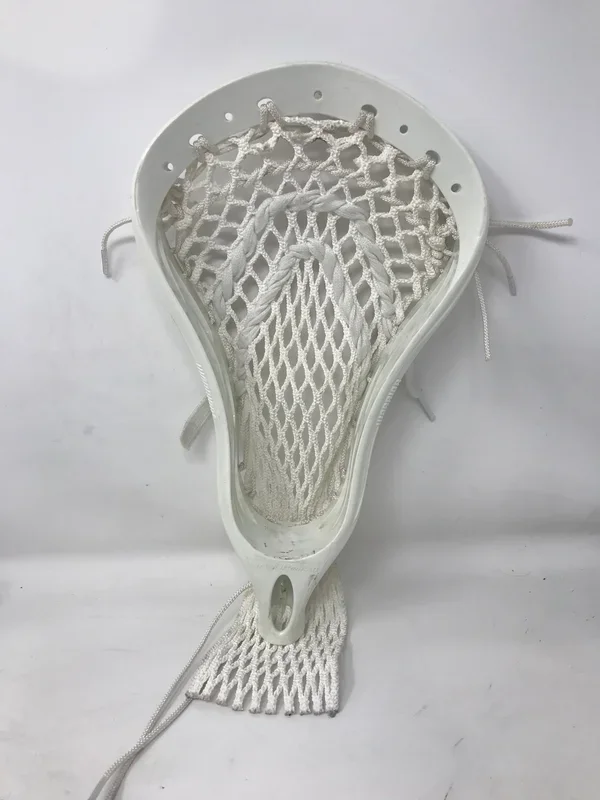 Used Warrior Burn X Strung Lacrosse Head White