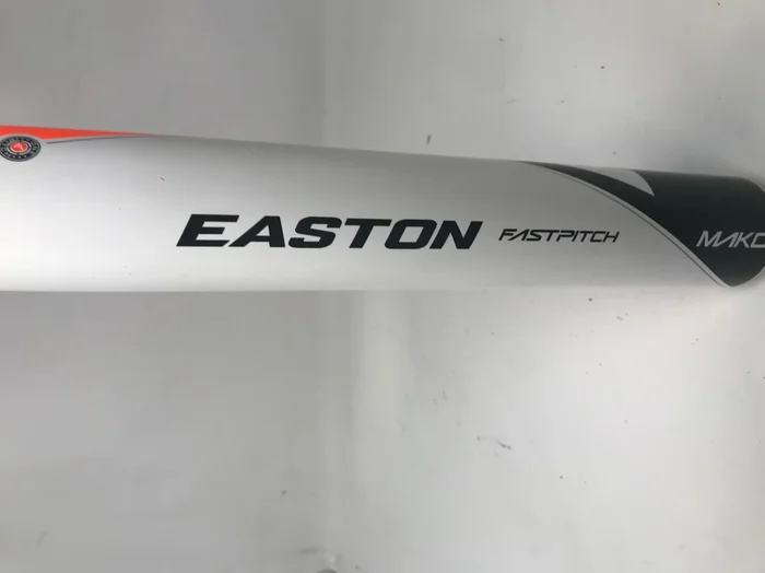 Used1 Easton Mako FP14MK 32/22 Fastpitch Softball Bat 2 1/4″ Orange/White/Gray