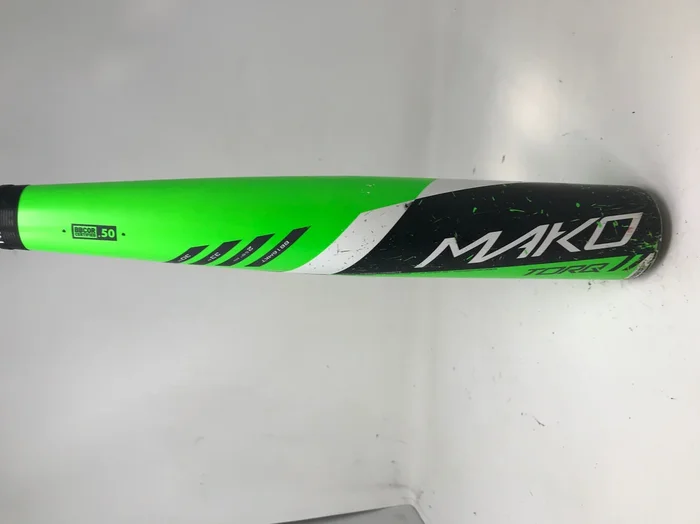 Used1 Easton Mako Torq 33/30 BB16MKT BBCOR Baseball Bat White/Green