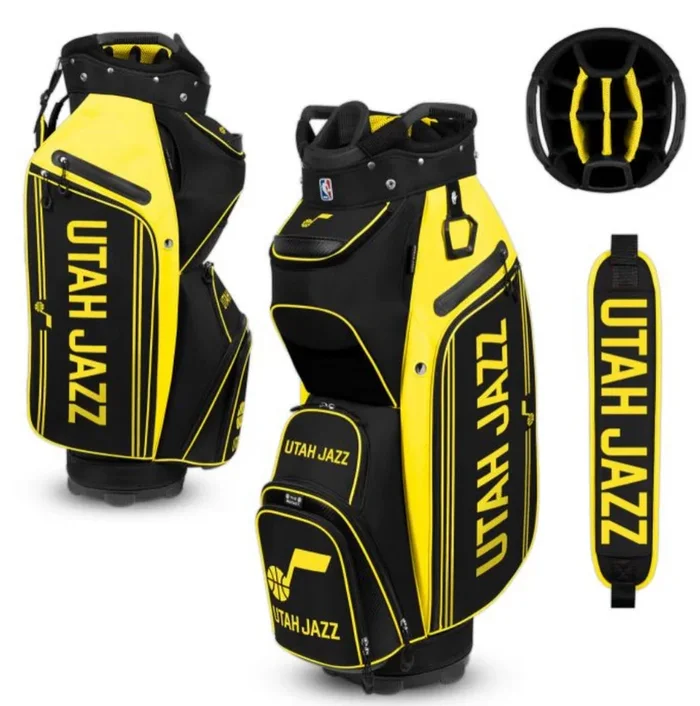 Utah Jazz Cooler Cart Bag 3 Free Shipping