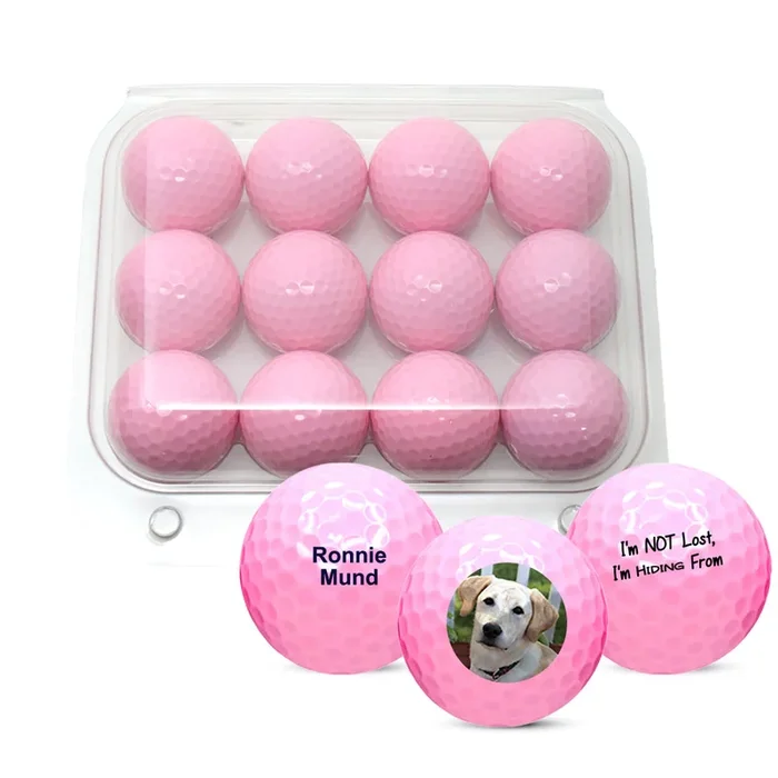 Value Golf Balls Light Pink