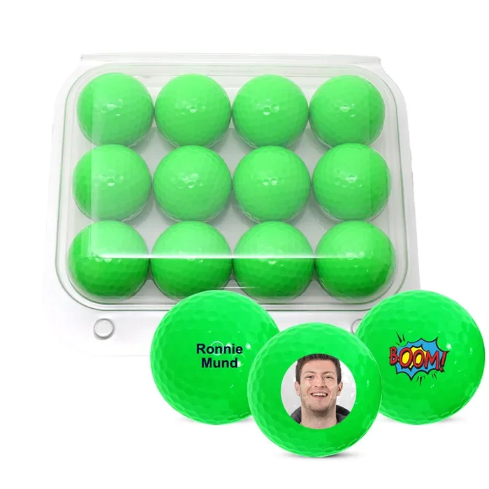 Value Golf Balls Neon Green