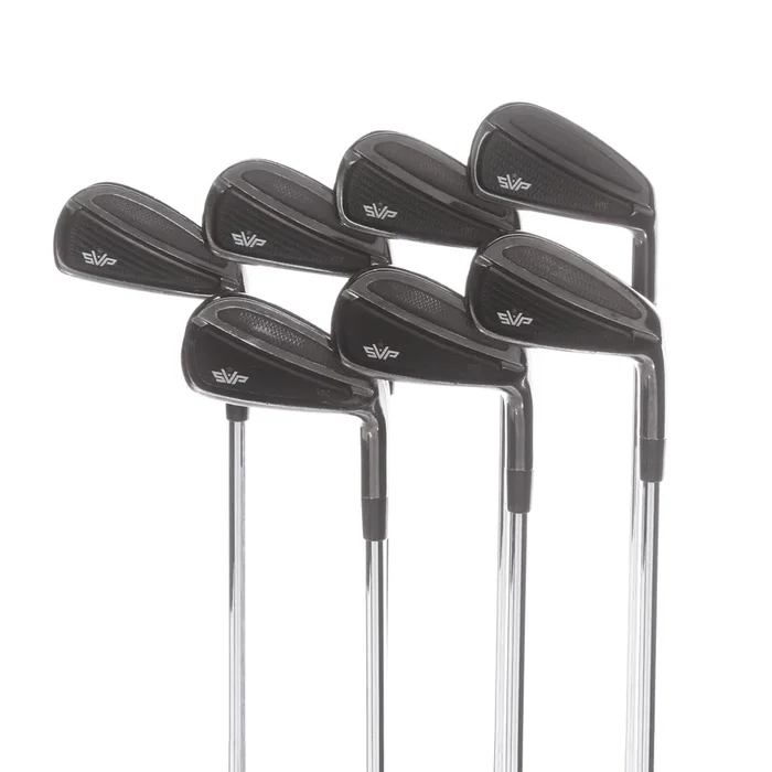 Vega SVP VDC Black Steel Men’s Right Irons 4-PW Stiff – Shimada Tour S