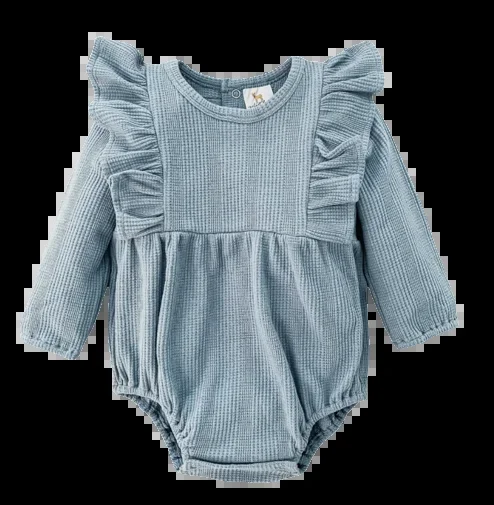 Velvet Fawn Waffle Knit Vivian Bubble