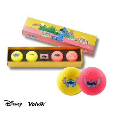 Volvik Disney Aloha Lilo & Stitch Golf Ball Gift Set