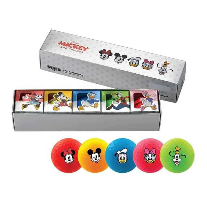 Volvik Disney Friends 5-Balls Pack Golf Balls