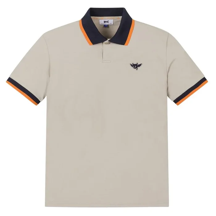 WAAC Athletic Color Rib Golf Polo Light Brown – SS24 Men