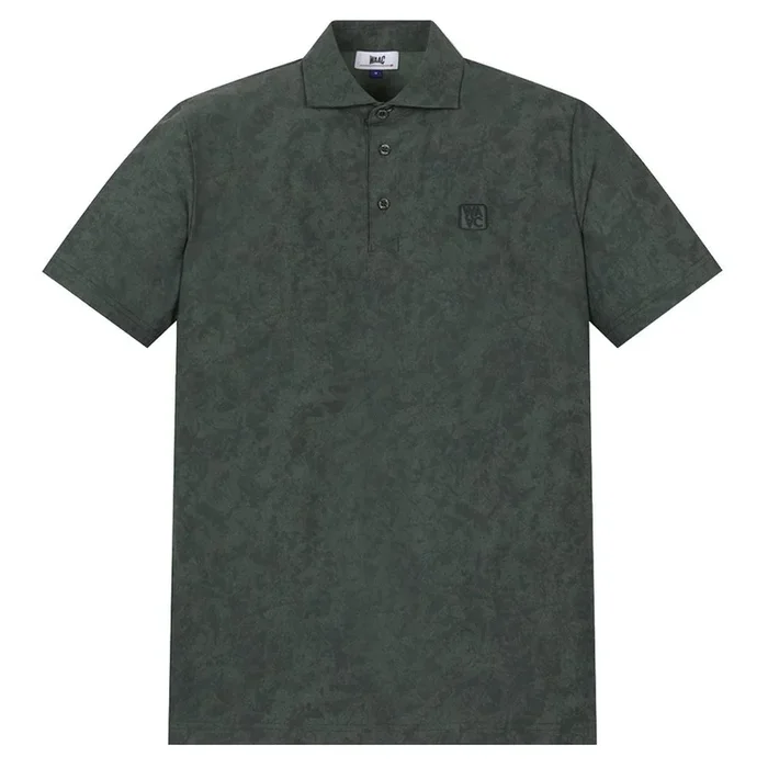 WAAC Athletic Mist Stretch Golf Polo Dark Khaki – SS24 Men
