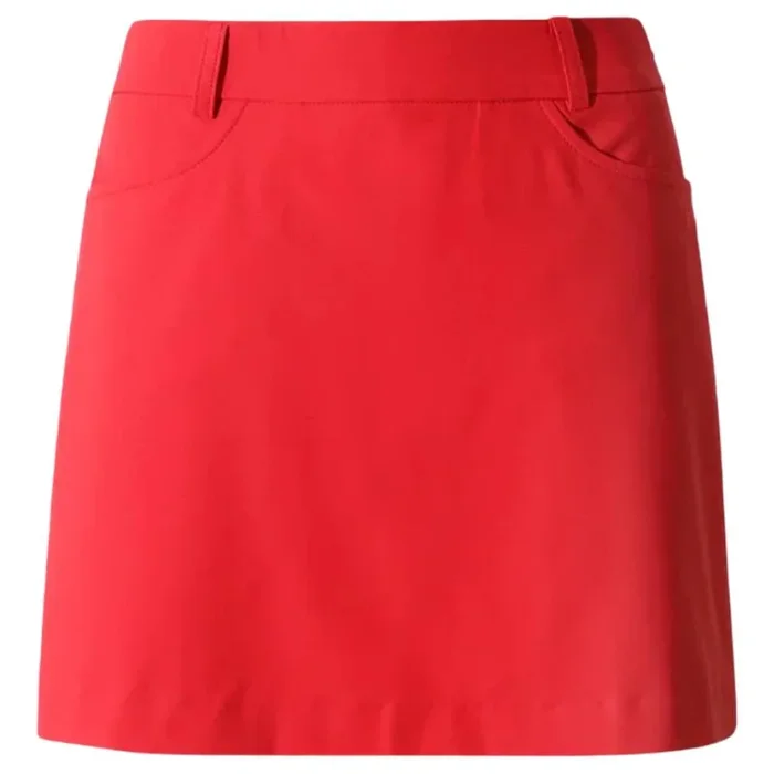 WAAC Back Pleat Essential Golf Skort Red – FW25 Women
