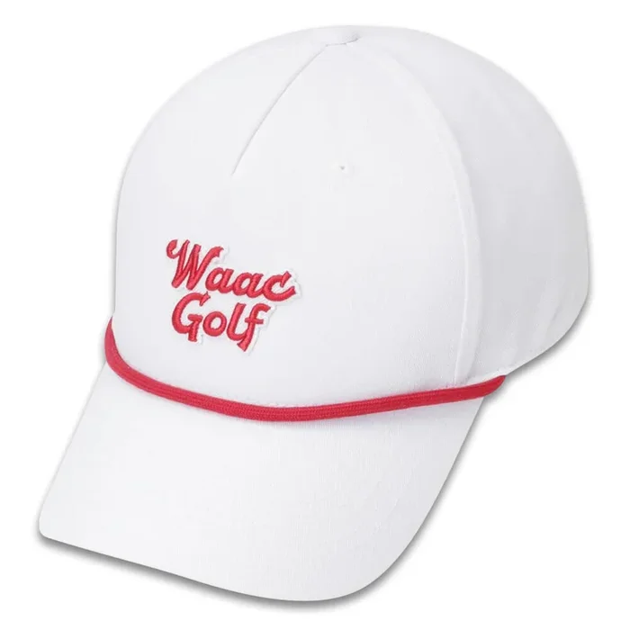 WAAC Cord Golf Cap White – FW25 Men