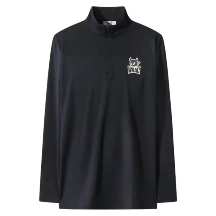 WAAC Essential Half Zip Midlayer Golf Pullover Dark Navy – FW25 Men