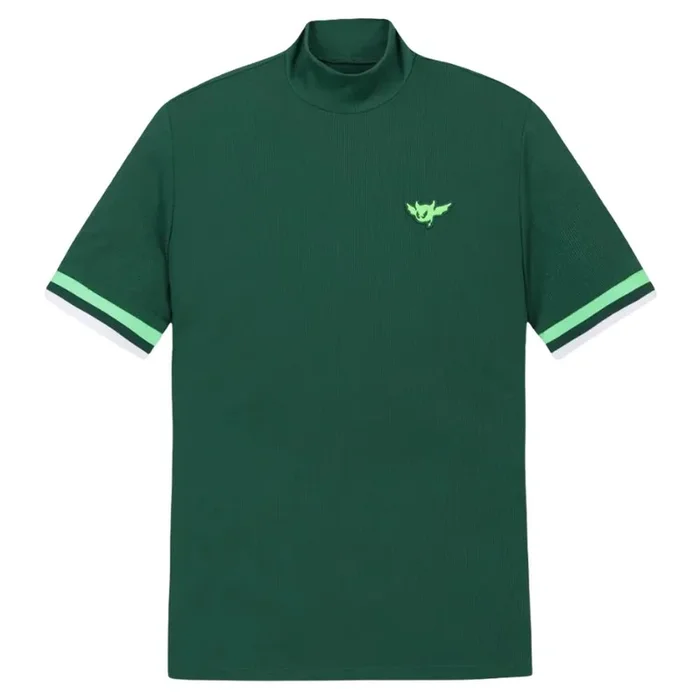 WAAC Stretch Golf Mock Green – SP25 Women