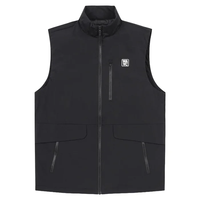 WAAC Thin Padding Golf Vest Black – FW24 Men