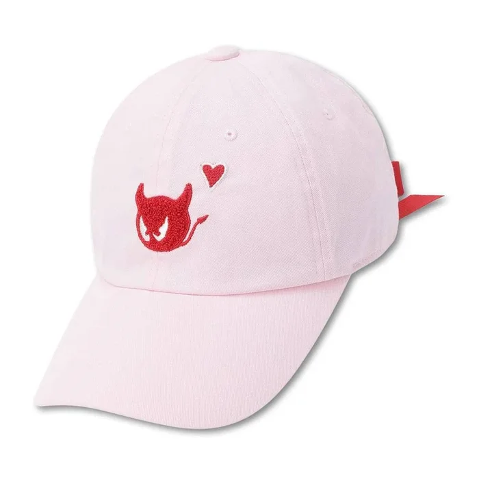 WAAC Waacky Point Ribbon Golf Cap Pink – 23 Women