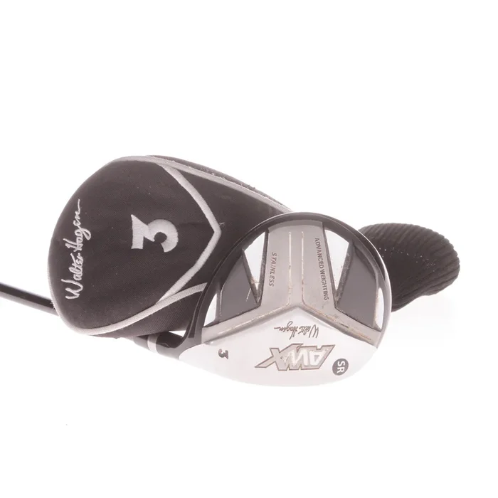 Walter Hagen AWX Graphite Men’s Right Hand Fairway 3 Wood Senior – Grafalloy Prolaunch Axis