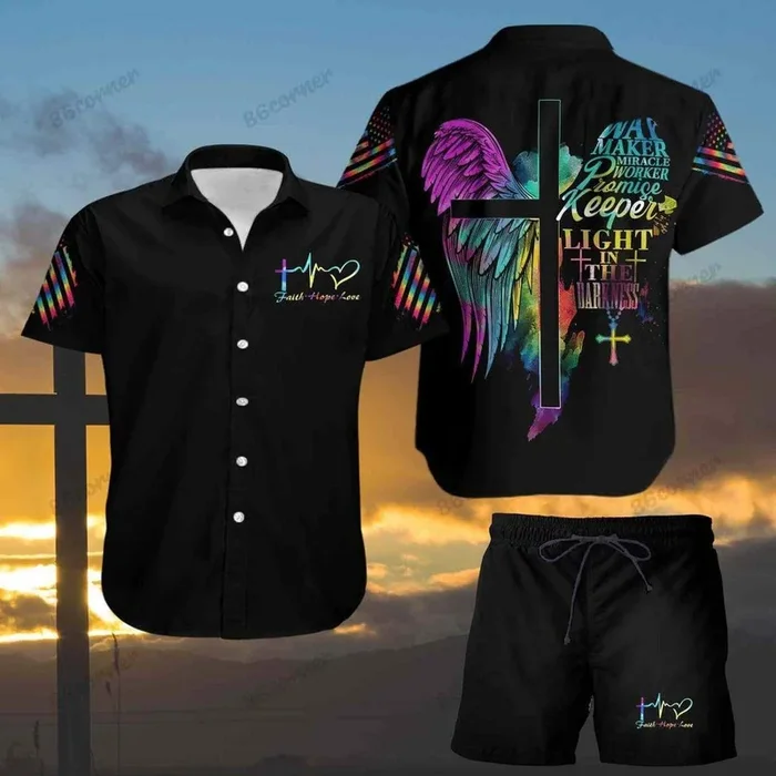 Way Maker Miracle Worker Christians Hawaiian Shirts- For men and women – Fanshubus – Fanshubus.com