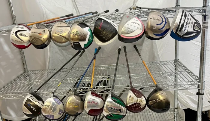 Wholesale Lot of 15 Golf Clubs – Assorted Drivers