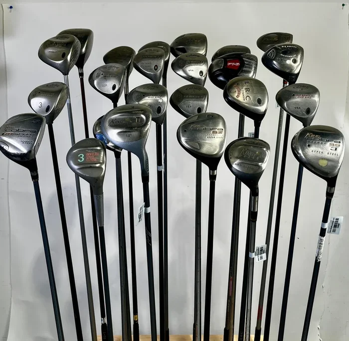 Wholesale Lot of 24 Callaway And King Cobra Drivers and Fairway Woods