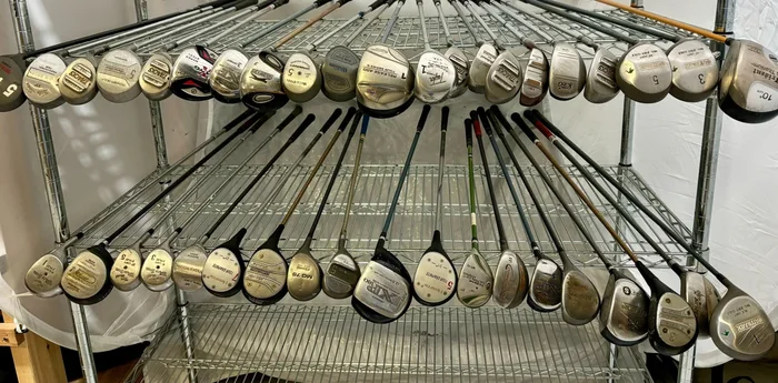 Wholesale Lot of 40 Golf Clubs – Assorted Fairway Woods and Drivers