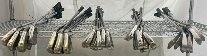 Wholesale Lot of 5 Golf Club Sets – Assorted Iron sets
