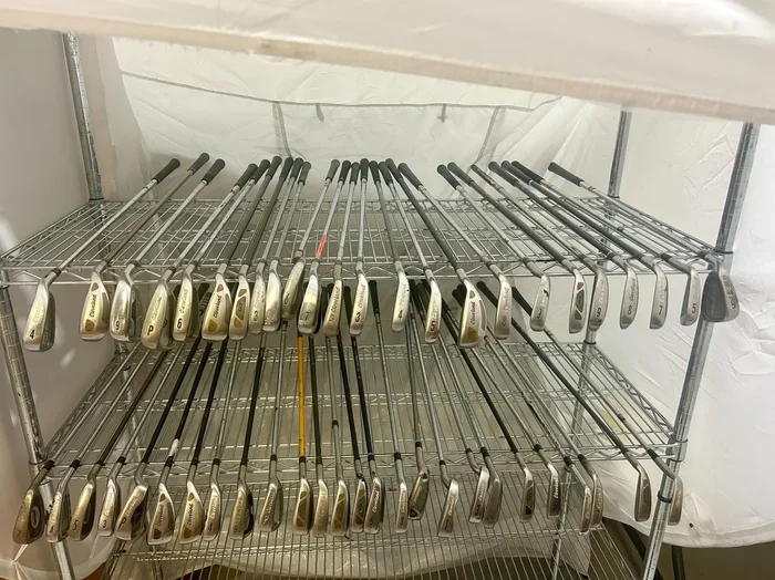 Wholesale Lot of 50 Golf Clubs – Right and Left-Handed – Cleveland Mixed Irons