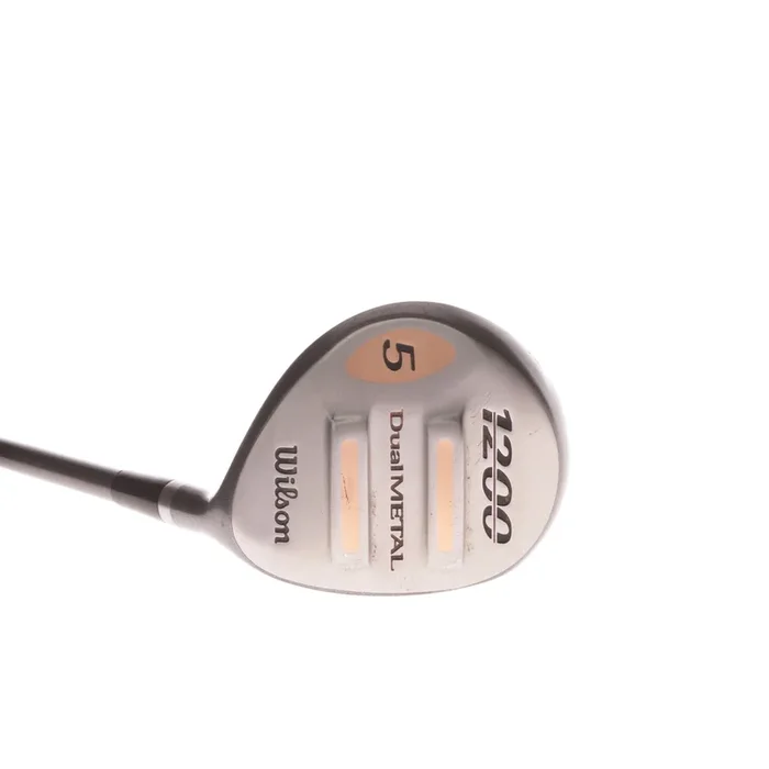 Wilson 1200 Dual Metal Graphite Men’s Right Fairway 5 Wood 18 Degree Regular – UST/Wilson