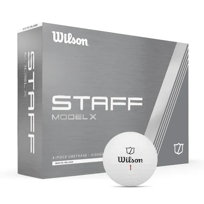 Wilson 25 Staff Model X Golf Balls – Dozen