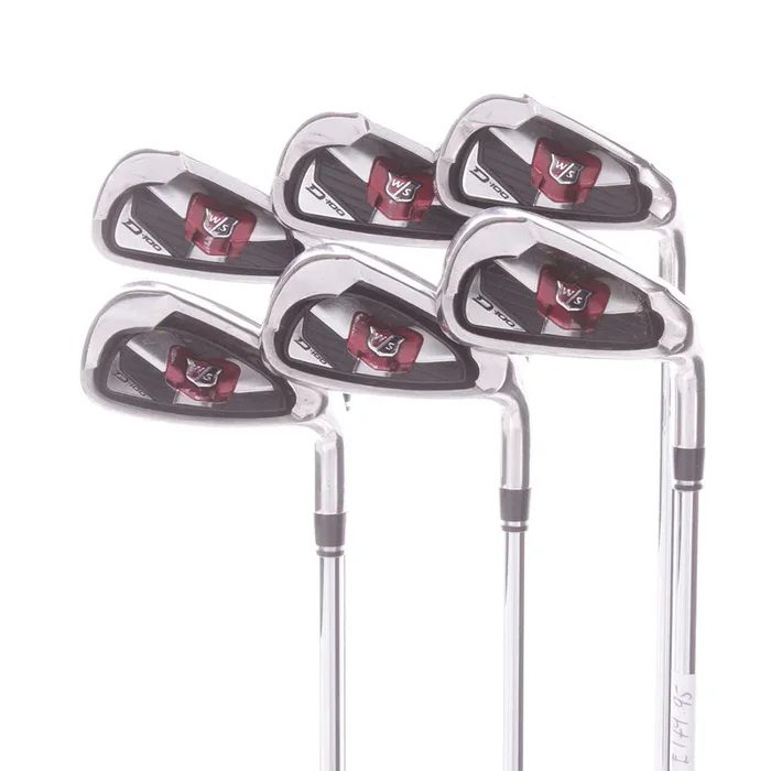Wilson D100 Steel Men’s Right Hand Irons 5-PW Uniflex – Wilson True Temper