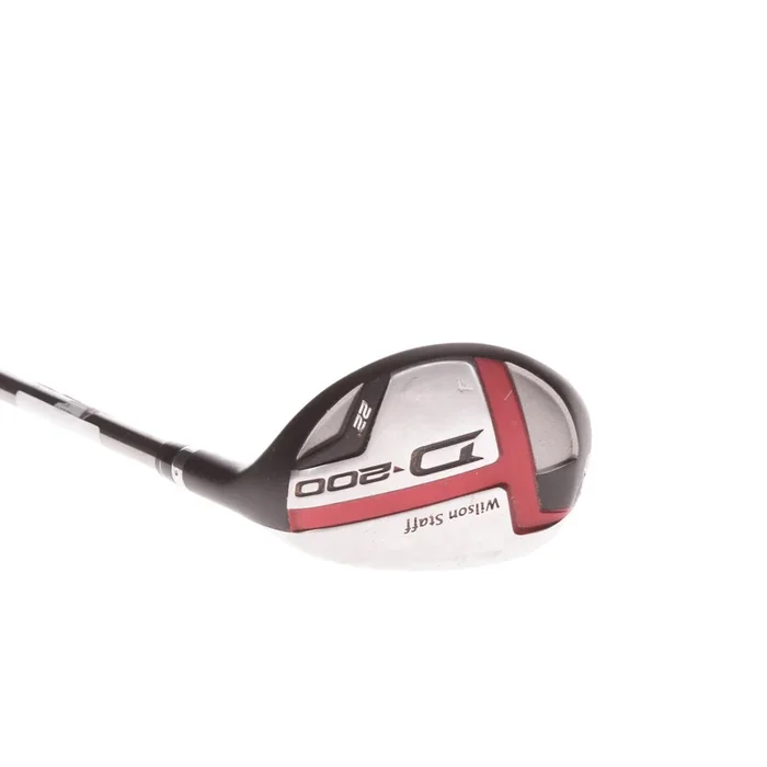 Wilson D200 Graphite Mens Right Hand Hybrid 22 Degree Stiff – UST Mamiya Elements Chrome