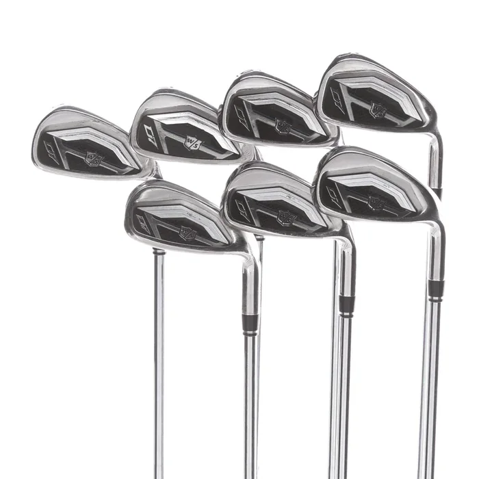 Wilson D7 Steel Mens Right Hand Irons 5-SW Regular – KBS Tour 80