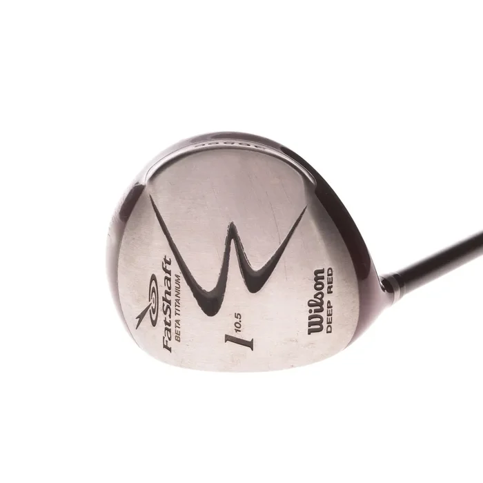 Wilson Deep Red 365cc Beta-Ti Graphite Mens Left Hand Driver 10.5 Degree Stiff – Fat Shaft 480