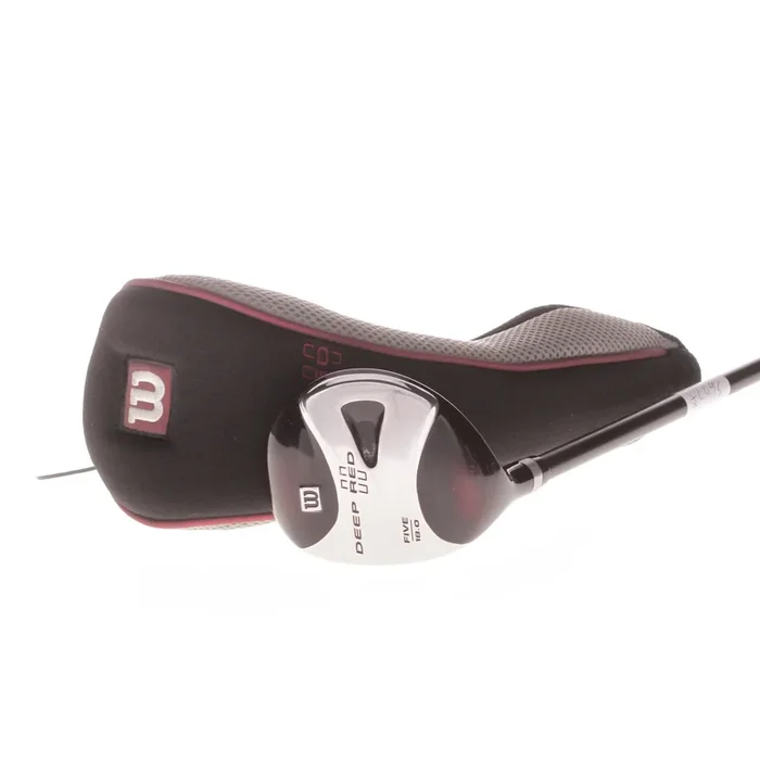 Wilson Deep Red Graphite Men’s Left Hand Fairway 5 Wood 18 Degree Regular – ProLite + 428