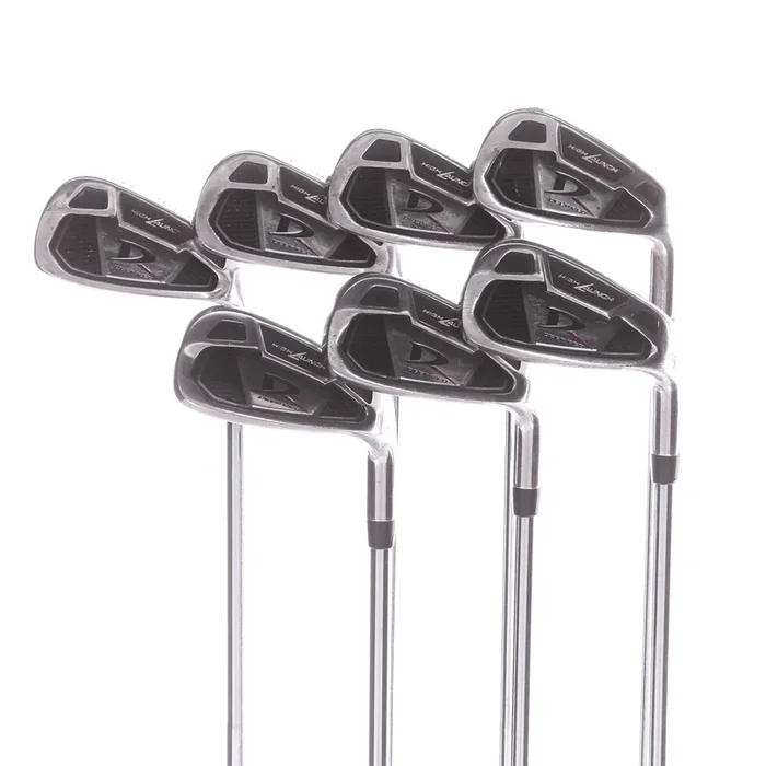 Wilson Deep Red Men’s Right Steel Irons 5-SW Regular – Wilson R