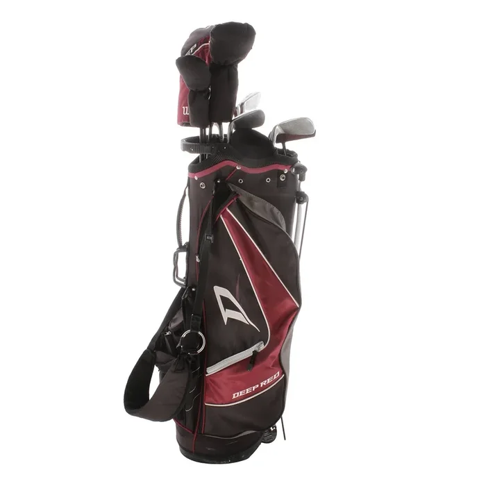 Wilson Deep Red Tour Steel Mens Right Hand Package Set Regular – Deep Red Tour