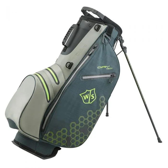Wilson Dry Tech II Stand Bag – Black/Green