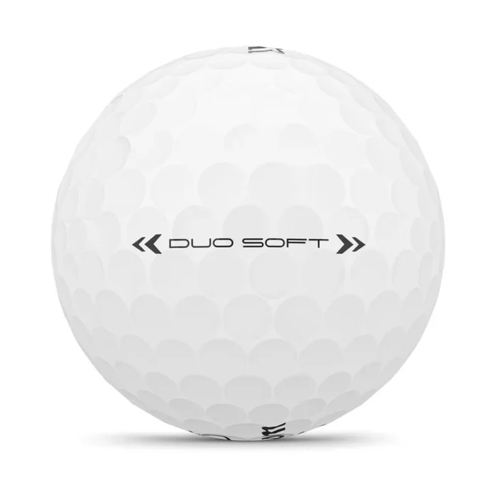 Wilson Duo Soft 2025 White Golf Balls – Sleeve