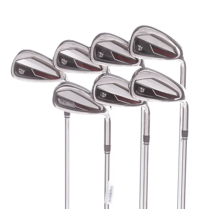 Wilson Dyna-Powered Steel Men’s Right Irons 5-SW Regular – Max KBS Ultralite