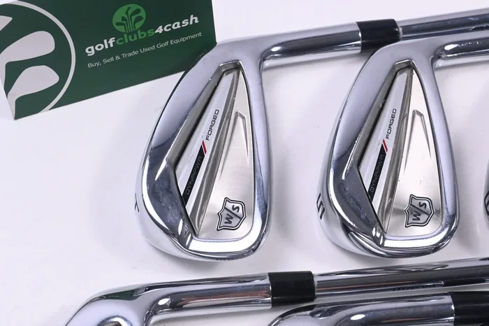 Wilson DYNAPWR 2023 Forged Irons / 4-PW / Stiff Flex Steel Shafts / No Shaft Bands