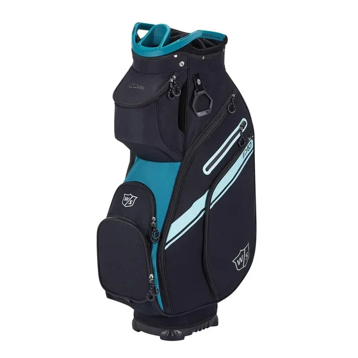 Wilson EXO II Cart Bag – Black/Teal