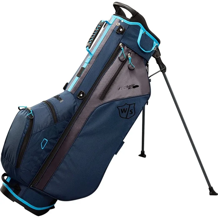 Wilson Feather Stand Bag – Navy/Charcoal/Light Blue