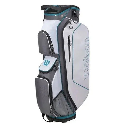 Wilson Ladies Prostaff Golf Cart Bag – White/Grey
