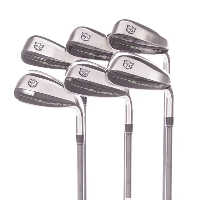 Wilson Launch Pad 2022 Graphite Men’s Right Hand Irons 5-PW Regular – Evenflow Project X 5.5