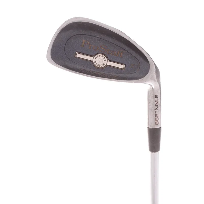 Wilson Pro Staff Oversize Offset Design Steel Men’s Right Hand 5 Iron Stiff – Wilson Offset Design