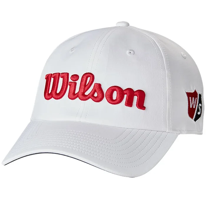 Wilson Pro Tour Cap – White/Red