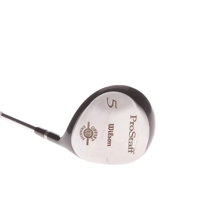 Wilson Prostaff Mens Right Hand Steel Fairway 5 Wood 18 Degree Regular – Offset Design